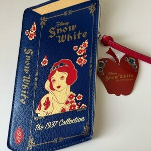 Bésame Cosmetic Disney Snow White Blue and Red Wallet